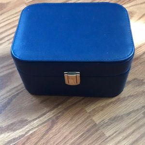 Great condition blue jewelry box
